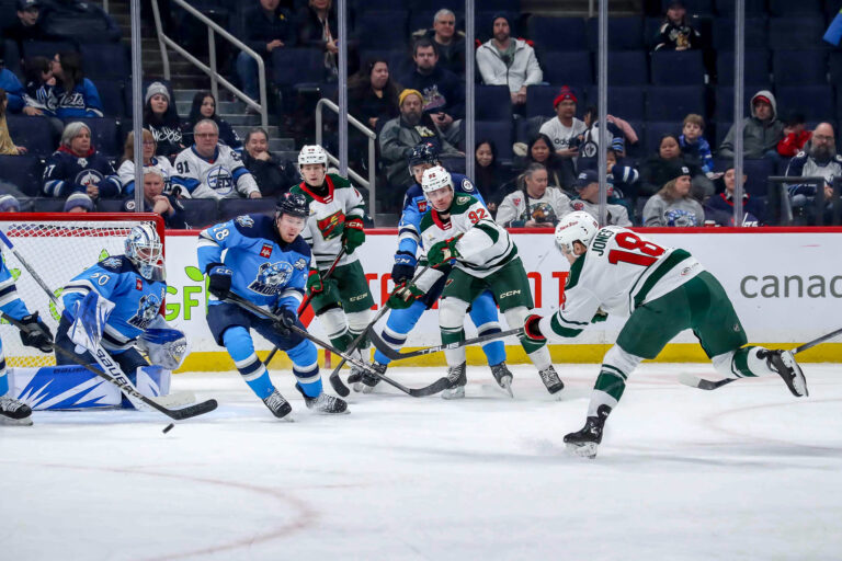 Manitoba Moose Earn Split With Wild After Best Offensive Showing of the Season